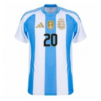 Argentina Alexis Mac Allister #20 Hjemmebanetrøje Copa America 2024 Kortærmet